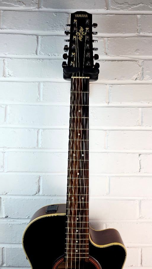 YAMAHA APX-4-12A 12 STRING SUNBURST ELECTRO ACOUSTIC GUITAR
