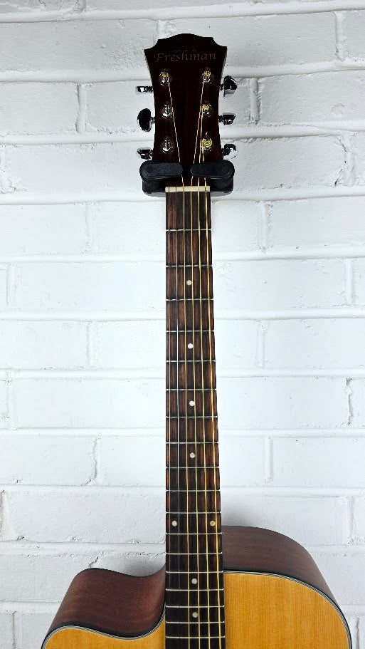 FRESHMAN FA200CELH LEFT HANDED ELECTRO ACOUSTIC GUITAR