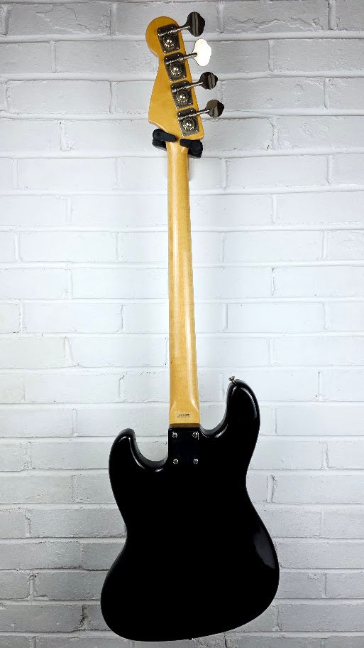 FENDER 1984 MIJ JAZZ BASS BLACK SERIAL E968853