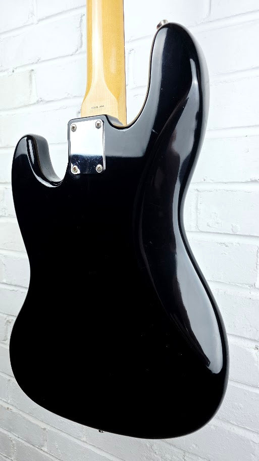 FENDER 1984 MIJ JAZZ BASS BLACK SERIAL E968853