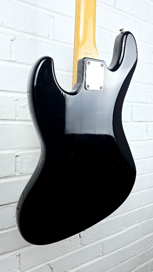 FENDER 1984 MIJ JAZZ BASS BLACK SERIAL E968853