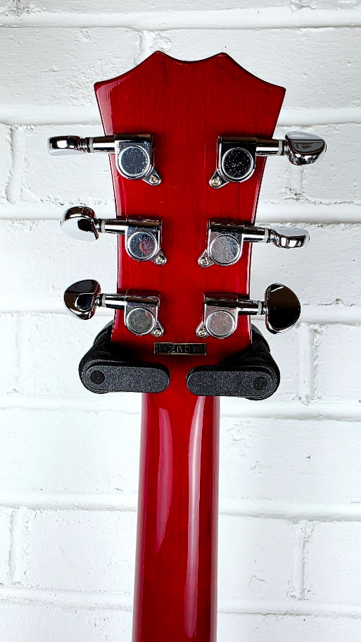 RALLY LES PAUL CHERRY SUNBURST ELECTRIC GUITAR