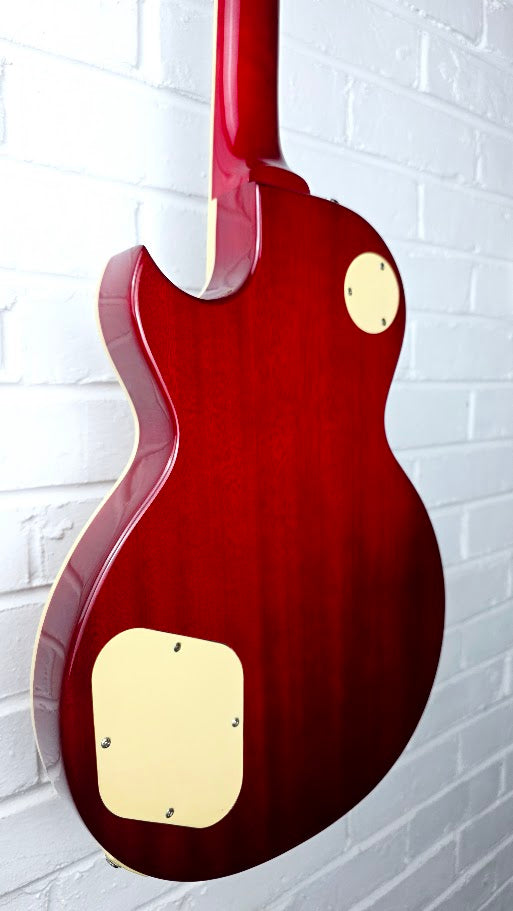 RALLY LES PAUL CHERRY SUNBURST ELECTRIC GUITAR