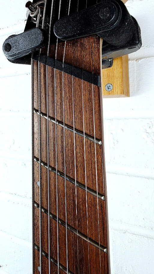 IBANEZ RGMS8 MULTI SCALE 8 STRING BLACK ELECTRIC GUITAR
