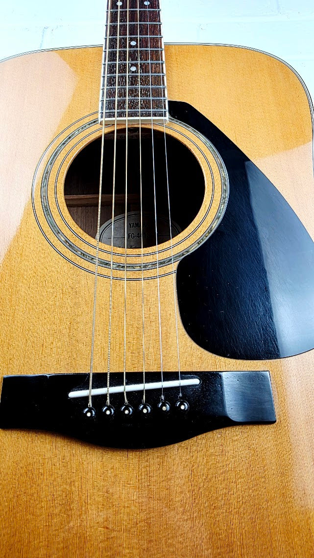 YAMAHA FG441S NATURAL 1990s ACOUSTIC GUITAR