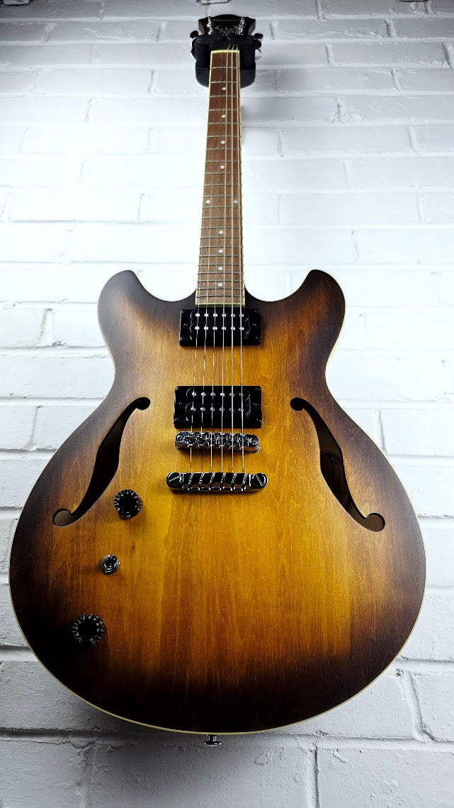 IBANEZ AS53L TF LEFT HANDED TOBACCO FLAT ELECTRIC GUITAR