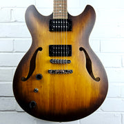 IBANEZ AS53L TF LEFT HANDED TOBACCO FLAT ELECTRIC GUITAR