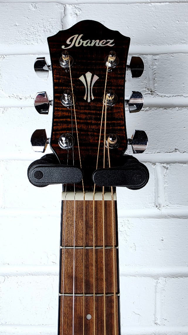 IBANEZ AEG70L TIH LEFT HANDED TIGER BURST HIGH GLOSS ELECTRO ACOUSTIC GUITAR