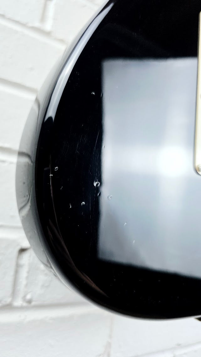 FENDER CLASSIC SERIES 50s STRATOCASTER MIM 2004 BLACK ELECTRIC GUITAR