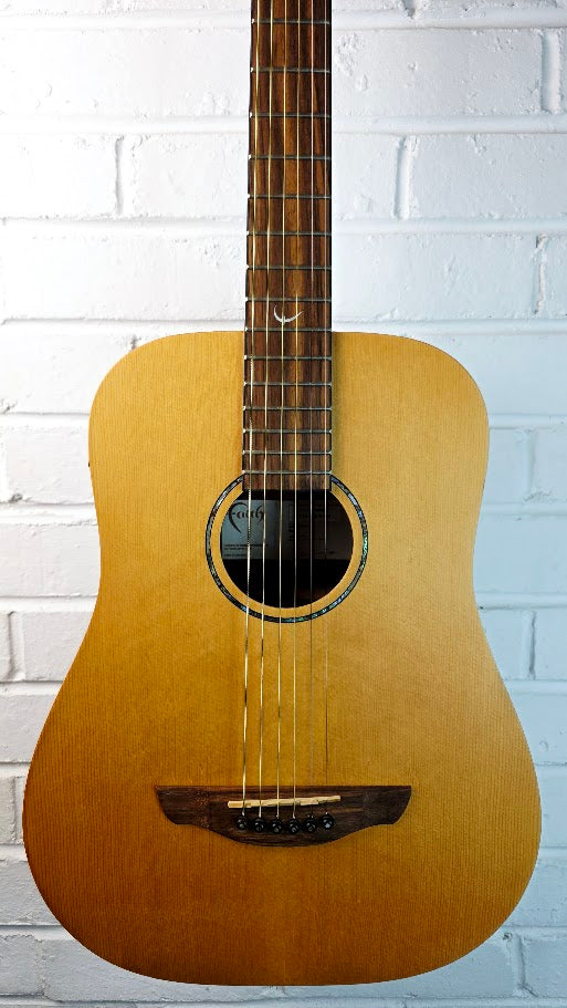 FAITH FDS MINI SATURN NOMAD ELECTRO ACOUSTIC TRAVEL GUITAR AND CASE