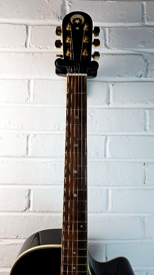 EPIPHONE ORVILLE EO-2 EB EBONY ELECTRO ACOUSTIC GUITAR