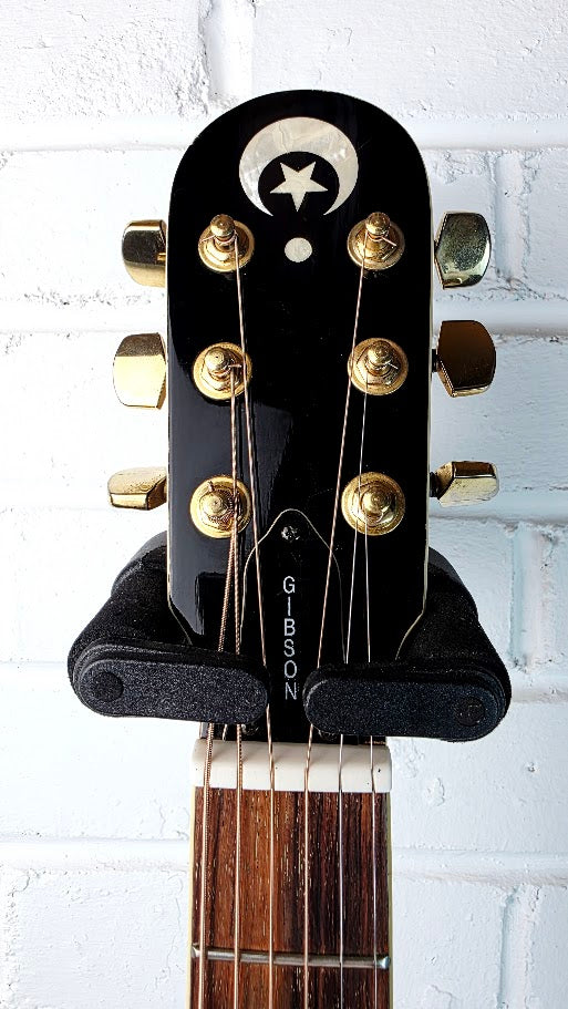 EPIPHONE ORVILLE EO-2 EB EBONY ELECTRO ACOUSTIC GUITAR