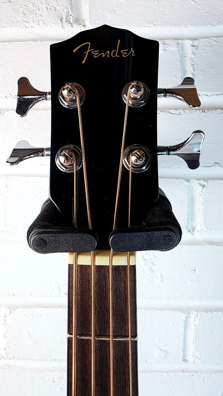 FENDER CB-60SCE BLK LR ELECTRO ACOUSTIC BASS GUITAR BLACK