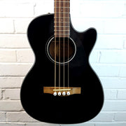 FENDER CB-60SCE BLK LR ELECTRO ACOUSTIC BASS GUITAR BLACK