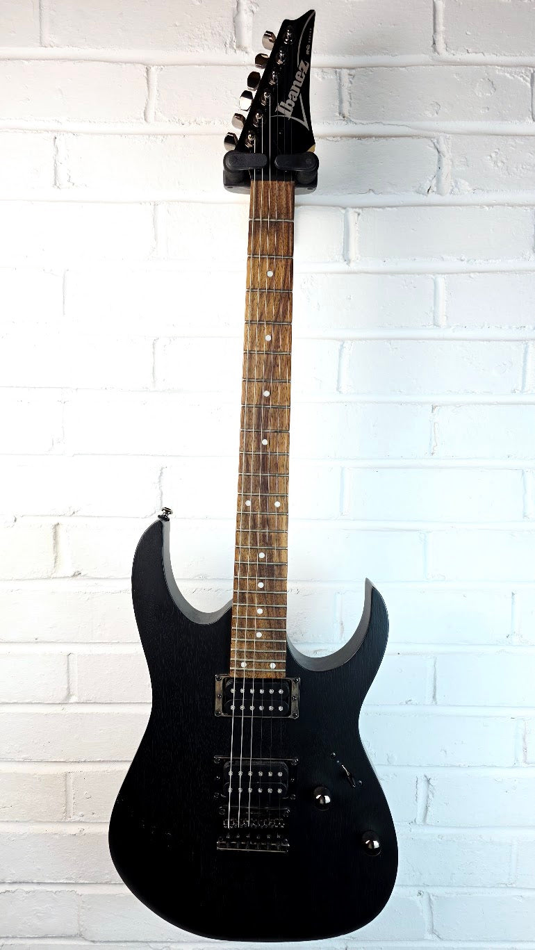 IBANEZ RG421-WK WEATHERED BLACK ELECTRIC GUITAR