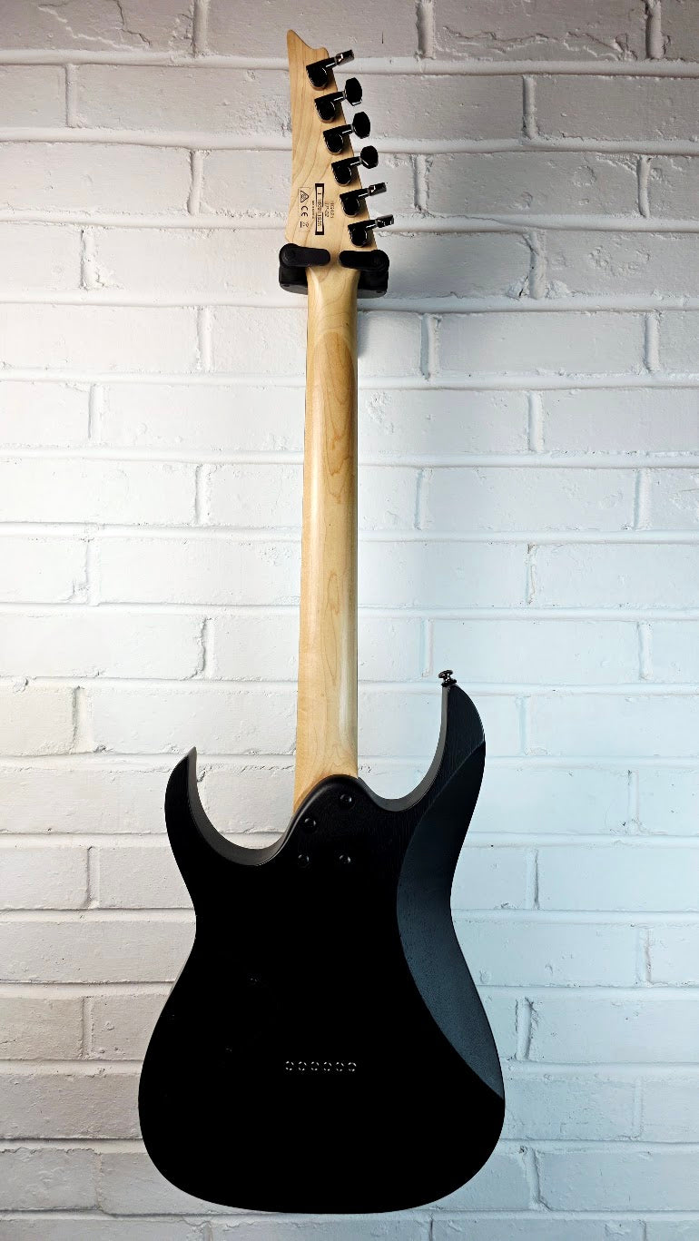 IBANEZ RG421-WK WEATHERED BLACK ELECTRIC GUITAR