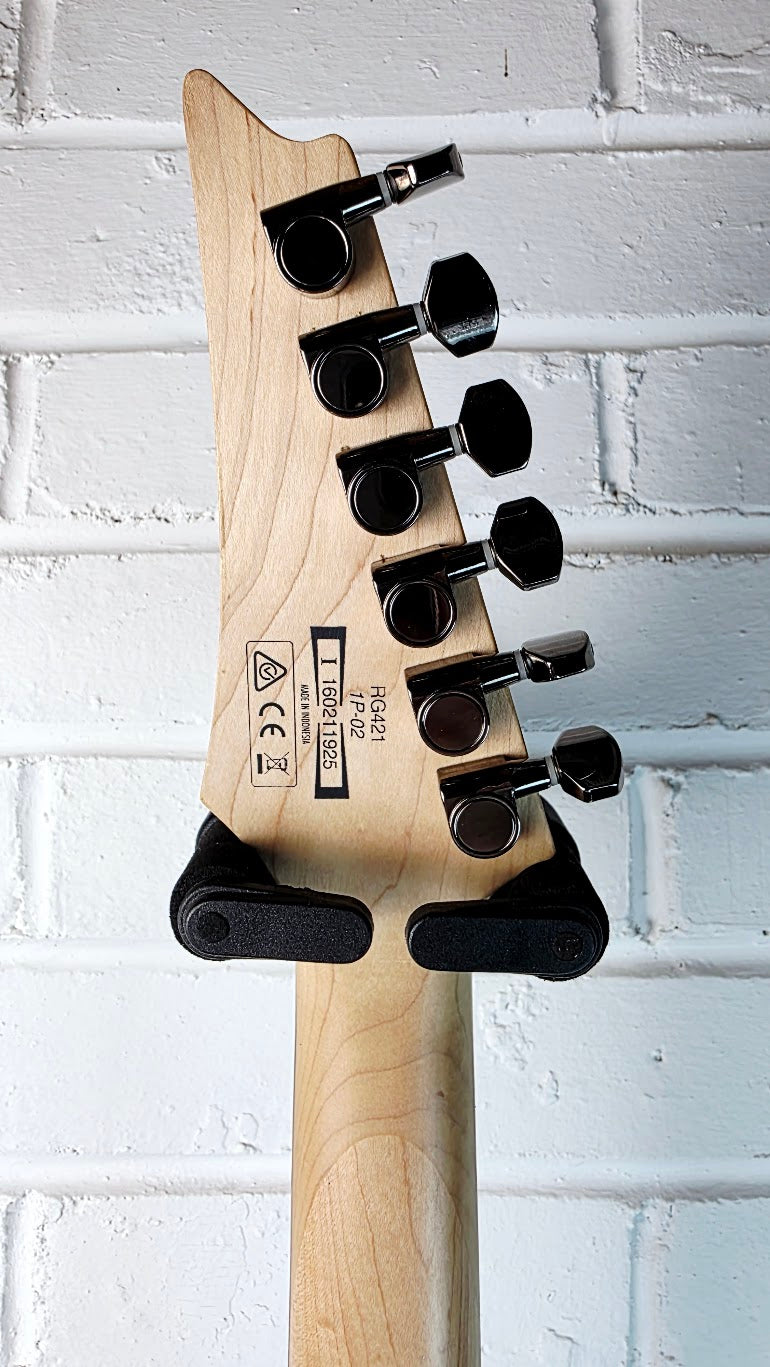 IBANEZ RG421-WK WEATHERED BLACK ELECTRIC GUITAR