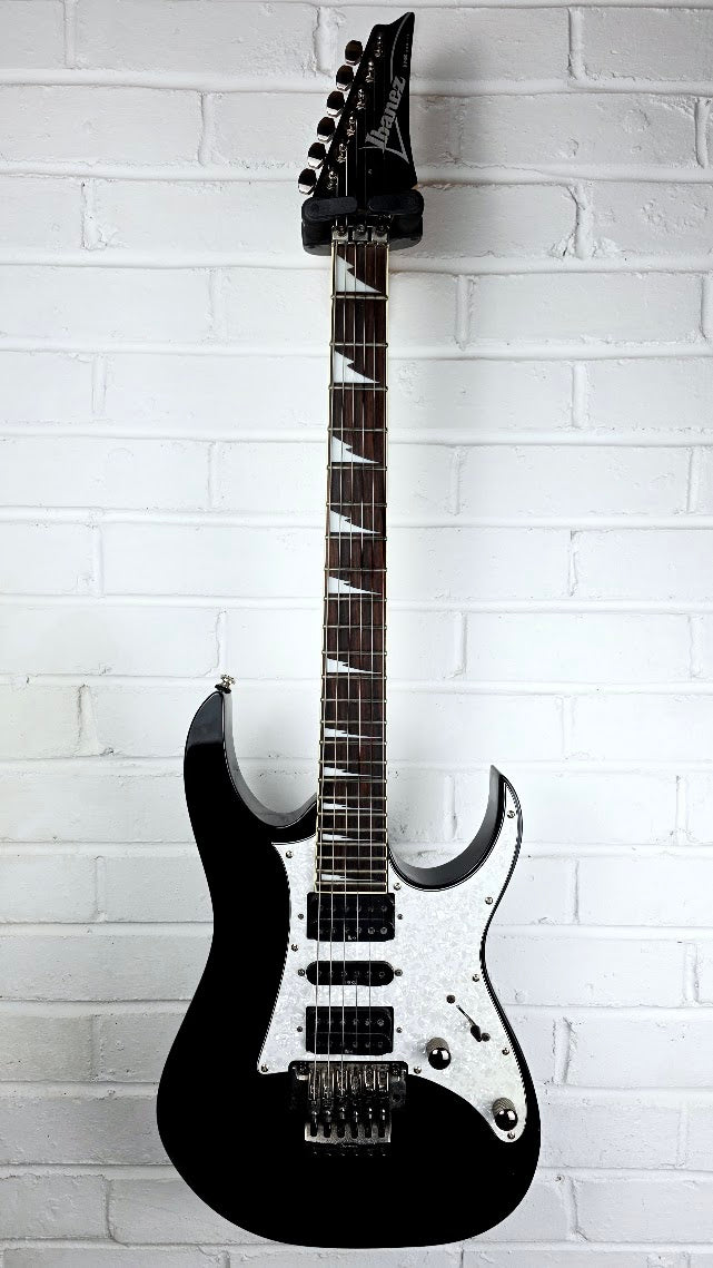IBANEZ RG350EX RG SERIES BLACK ELECTRIC GUITAR