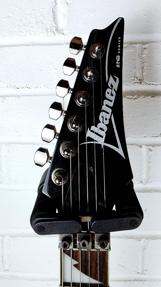 IBANEZ RG350EX RG SERIES BLACK ELECTRIC GUITAR