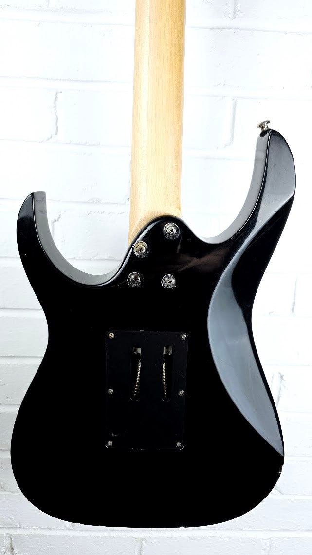 IBANEZ RG350EX RG SERIES BLACK ELECTRIC GUITAR