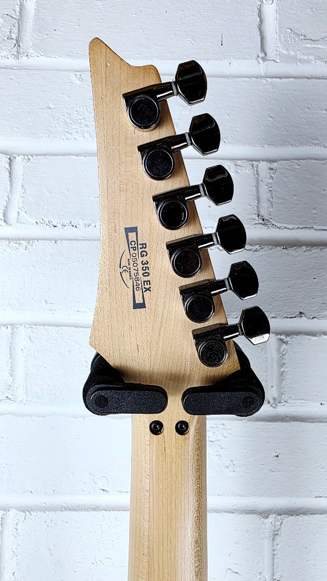 IBANEZ RG350EX RG SERIES BLACK ELECTRIC GUITAR