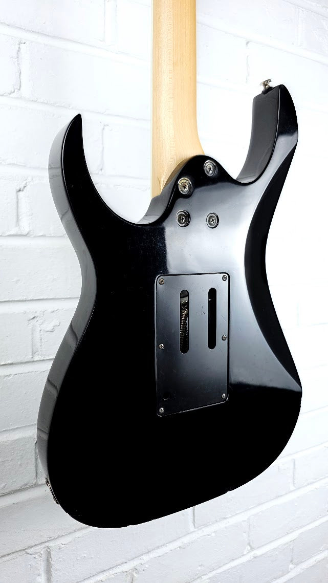 IBANEZ RG350EX RG SERIES BLACK ELECTRIC GUITAR