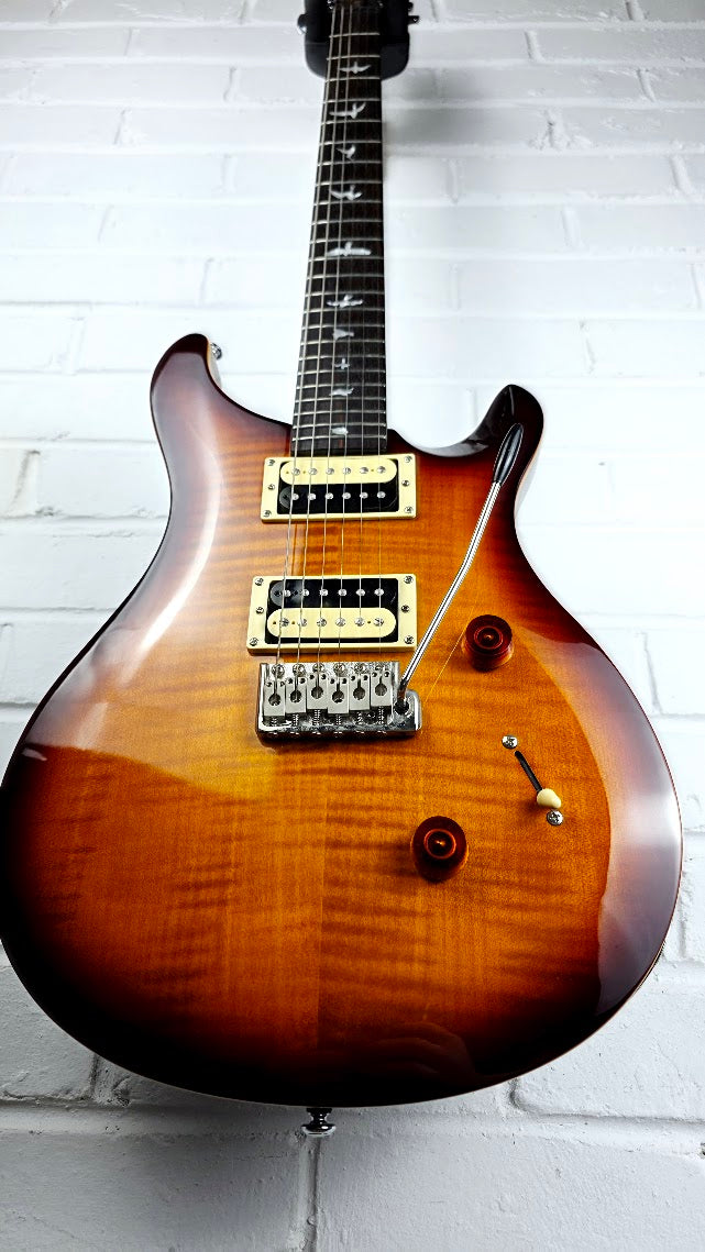 PRS SE CUSTOM 24 TOBACCO BURST ELECTRIC GUITAR