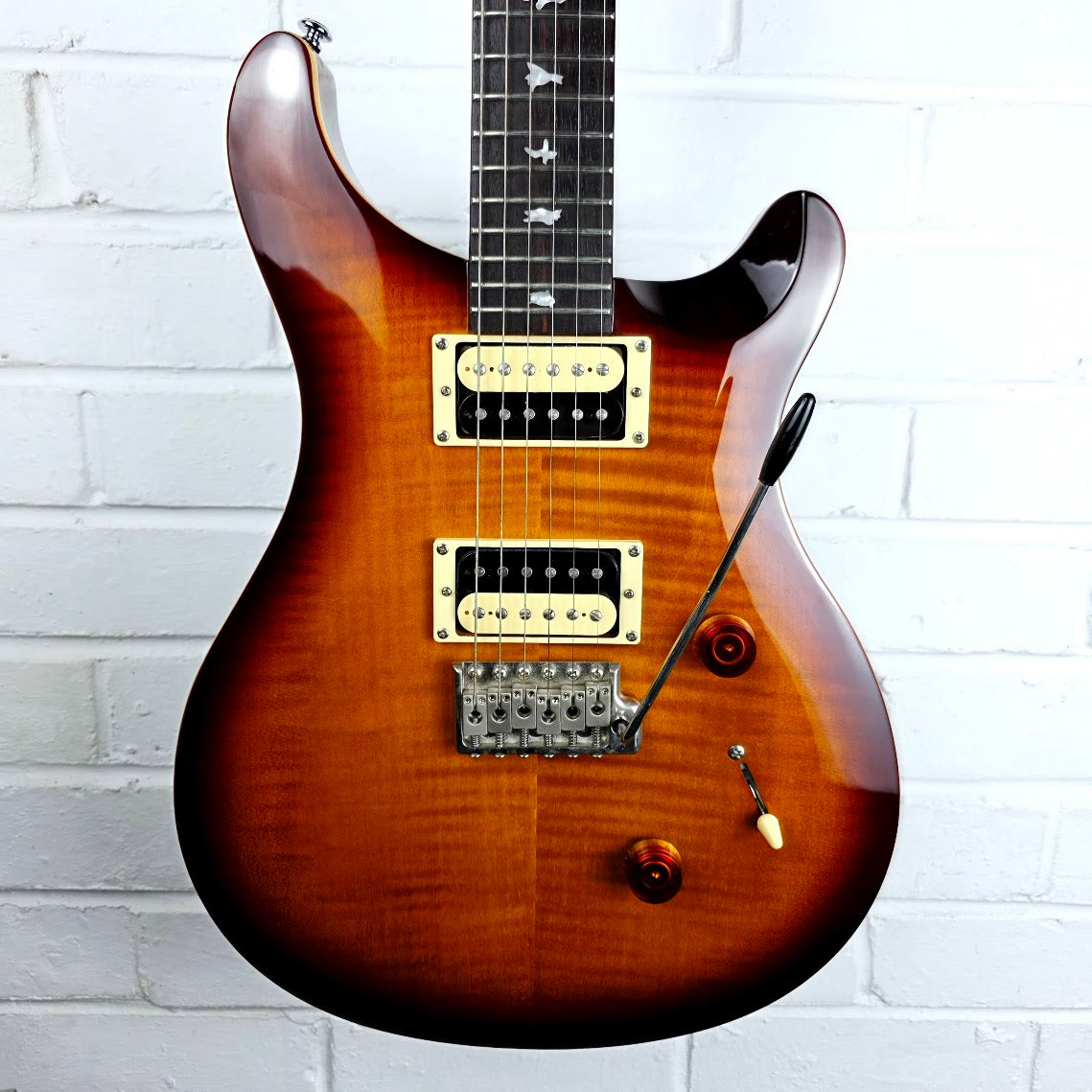 PRS SE CUSTOM 24 TOBACCO BURST ELECTRIC GUITAR