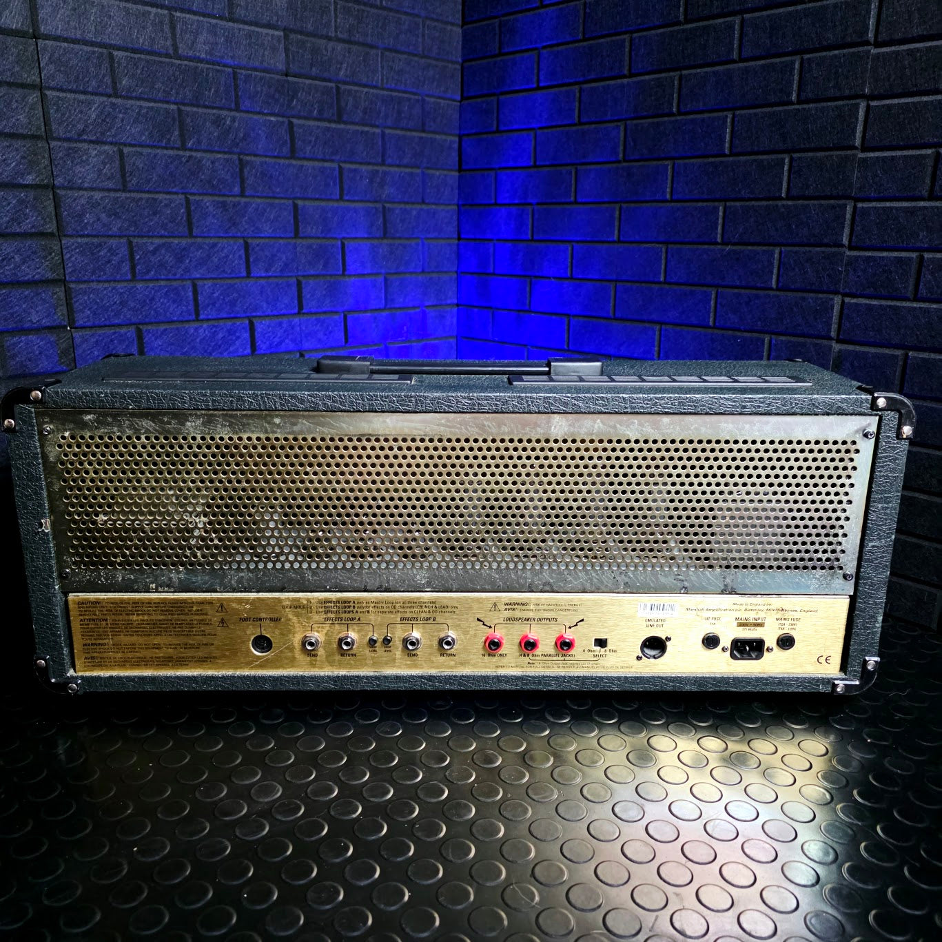 MARSHALL TSL100 JCM 2000 TRIPLE SUPER LEAD VALVE GUITAR AMP HEAD