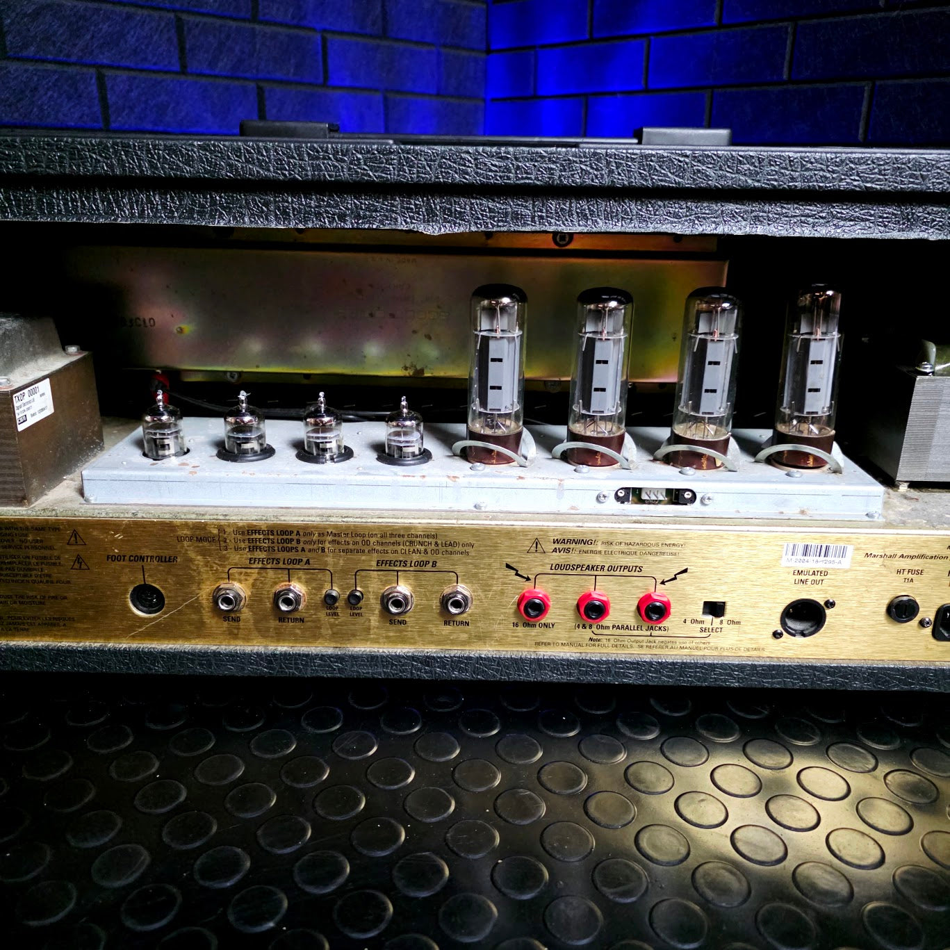 MARSHALL TSL100 JCM 2000 TRIPLE SUPER LEAD VALVE GUITAR AMP HEAD