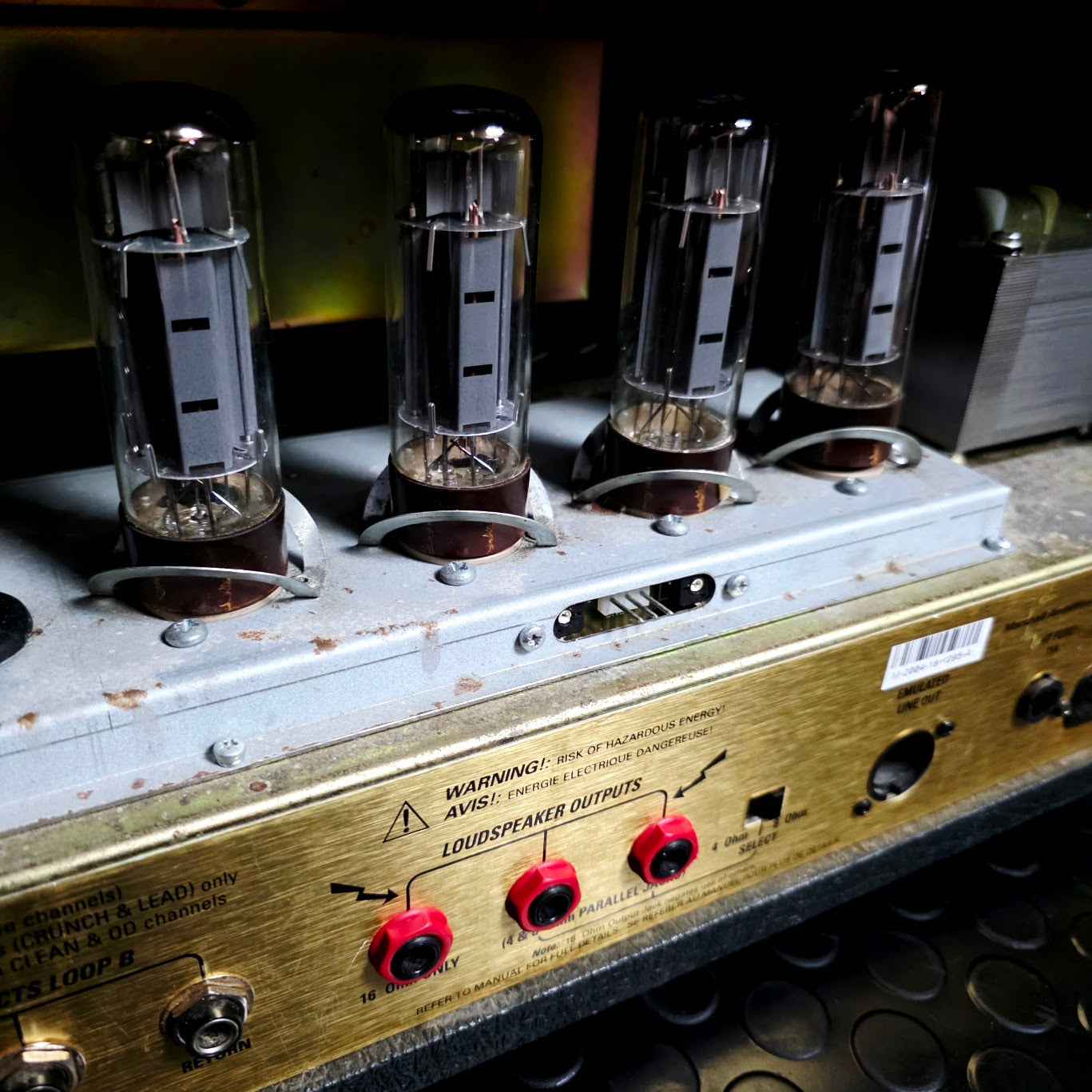 MARSHALL TSL100 JCM 2000 TRIPLE SUPER LEAD VALVE GUITAR AMP HEAD