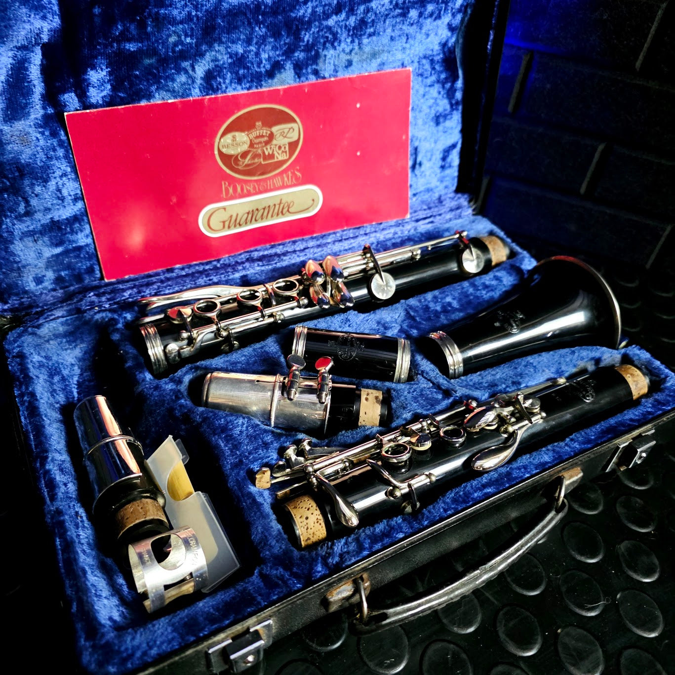 BUFFET CRAMPON B12 Bb CLARINET WITH CASE #003