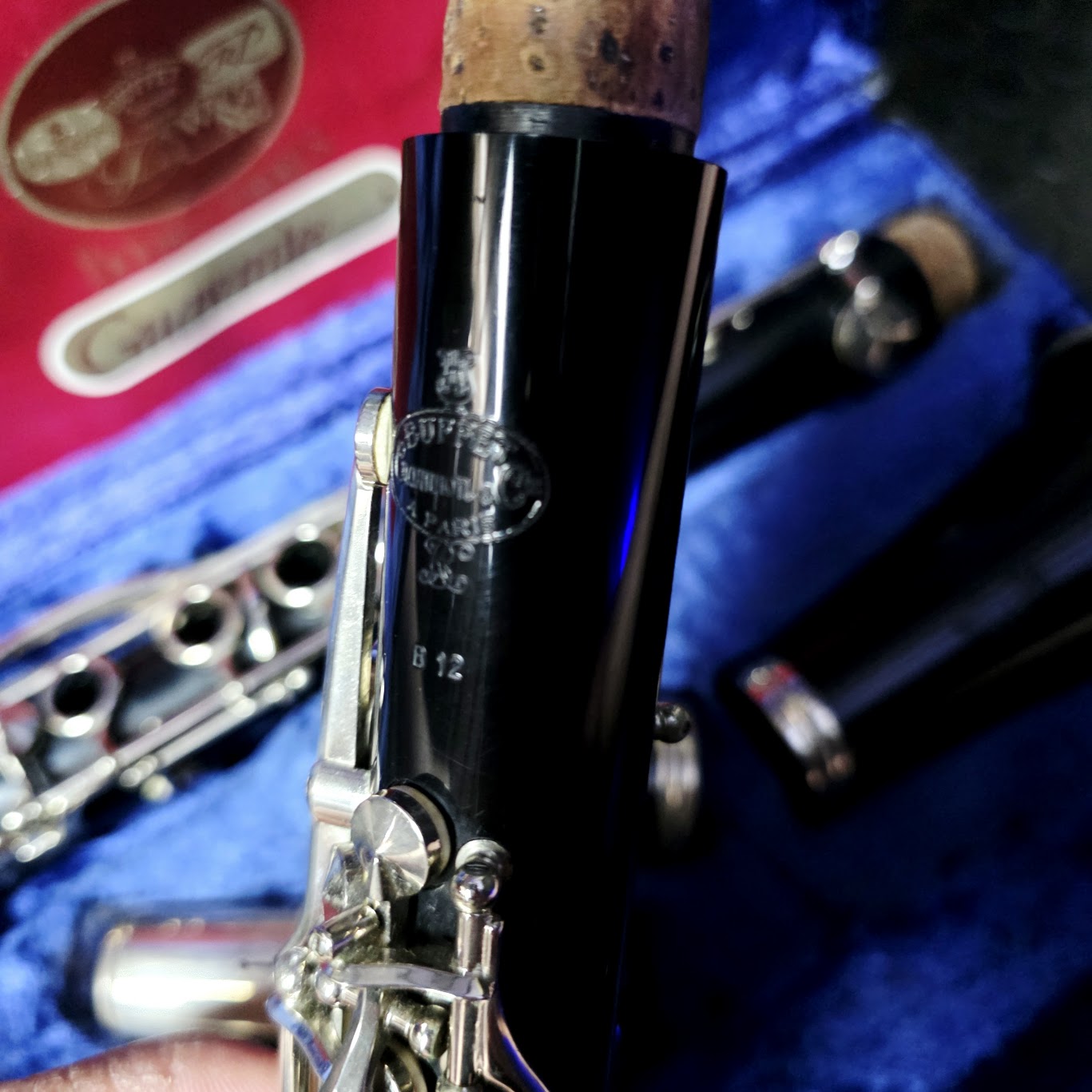 BUFFET CRAMPON B12 Bb CLARINET WITH CASE #003