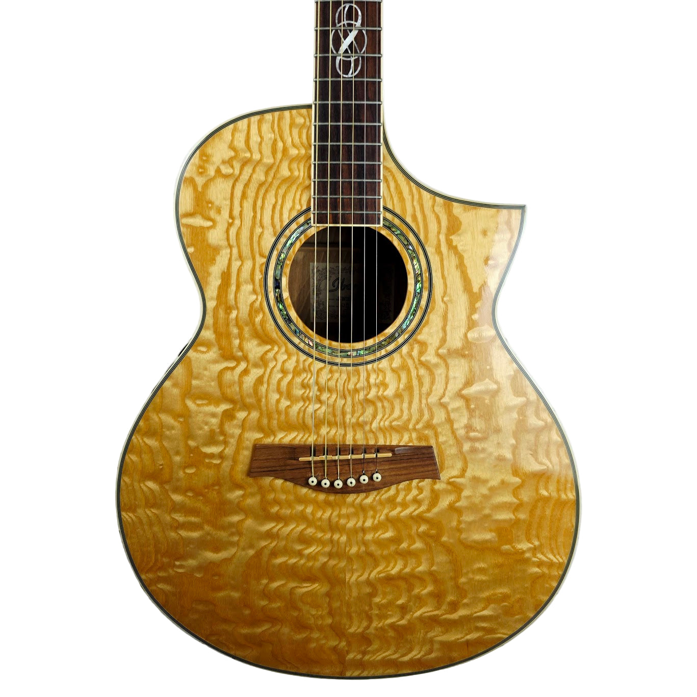 IBANEZ EW20ASE EXOTIC WOOD ELECTRO ACOUSTIC GUITAR *READ DESCRIPTION*