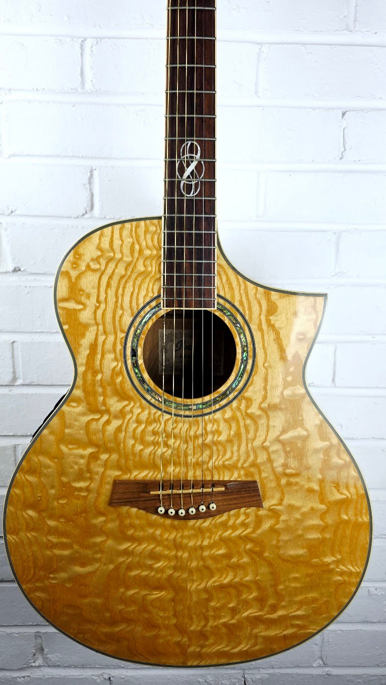 IBANEZ EW20ASE EXOTIC WOOD ELECTRO ACOUSTIC GUITAR *READ DESCRIPTION*
