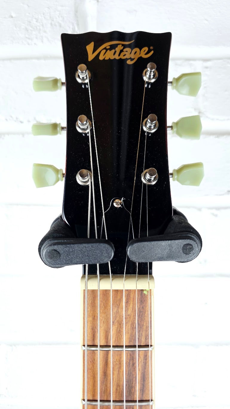 VINTAGE V100 SUNBURST LES PAUL ELECTRIC GUITAR