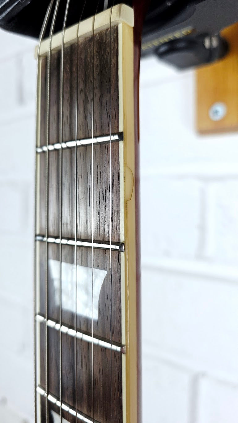 VINTAGE V100 REISSUED PGM LEMON DROP LES PAUL ELECTRIC GUITAR