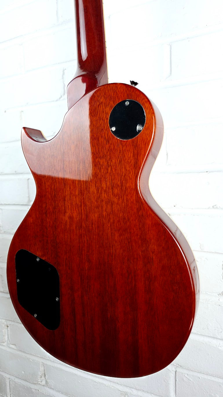 VINTAGE V100 REISSUED PGM LEMON DROP LES PAUL ELECTRIC GUITAR