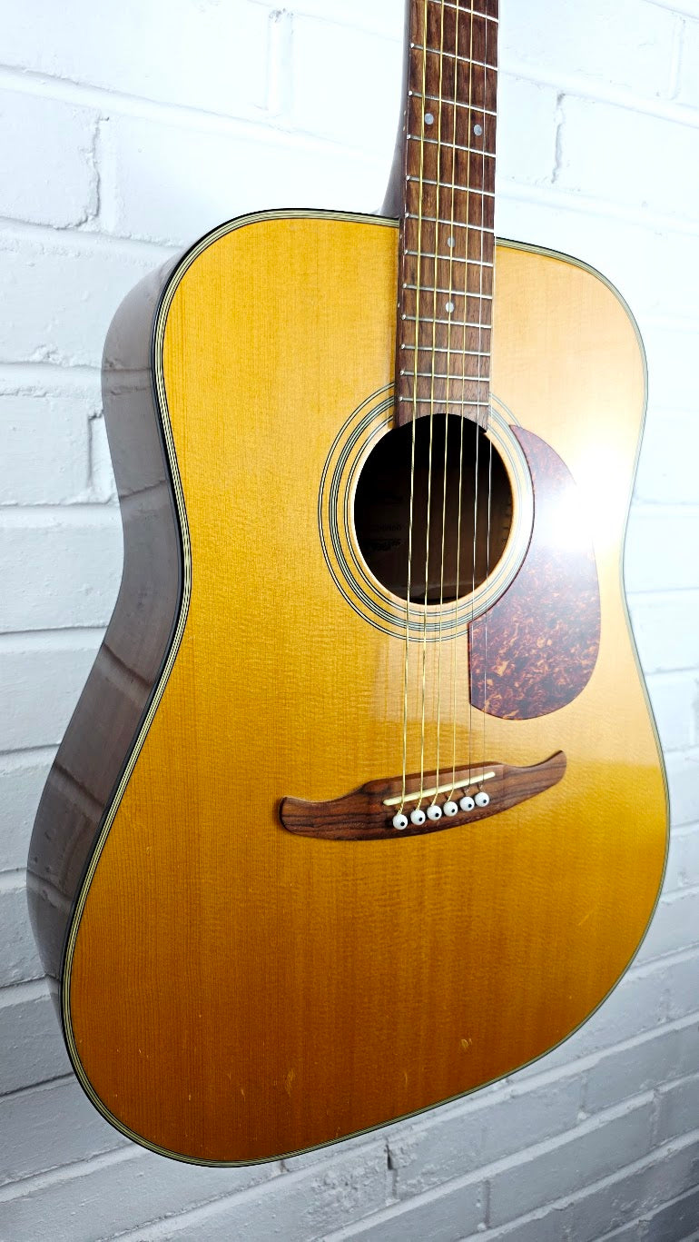 FENDER REDONDO KOREA 90s NATURAL ACOUSTIC GUITAR