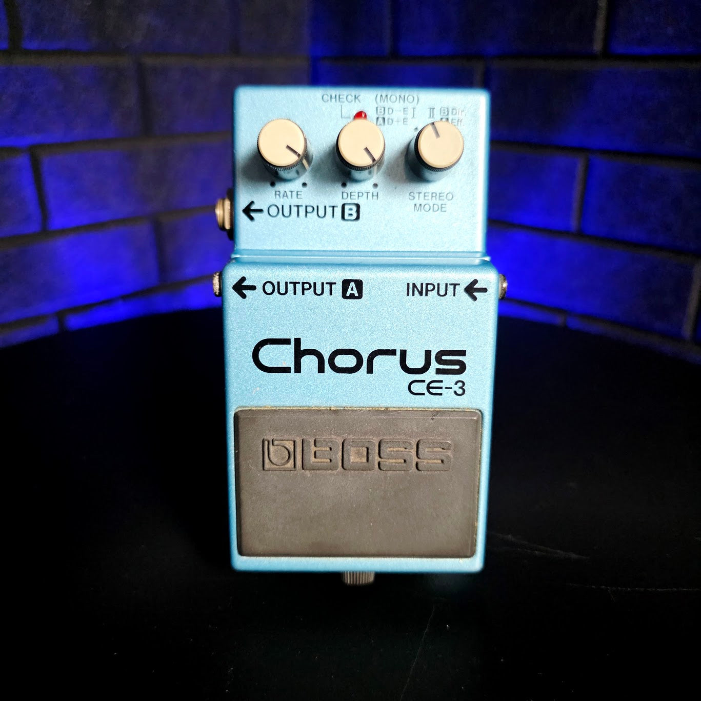 BOSS CE-3 CHORUS GREEN LABEL 80s VINTAGE PEDAL WITH BOX