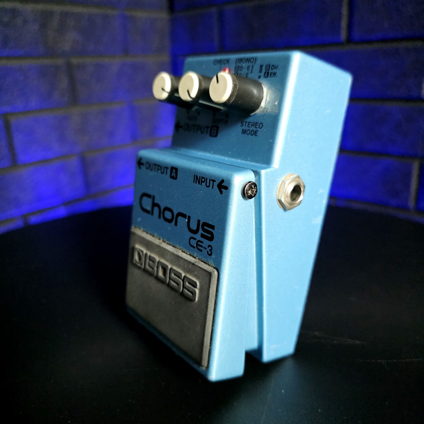 BOSS CE-3 CHORUS GREEN LABEL 80s VINTAGE PEDAL WITH BOX