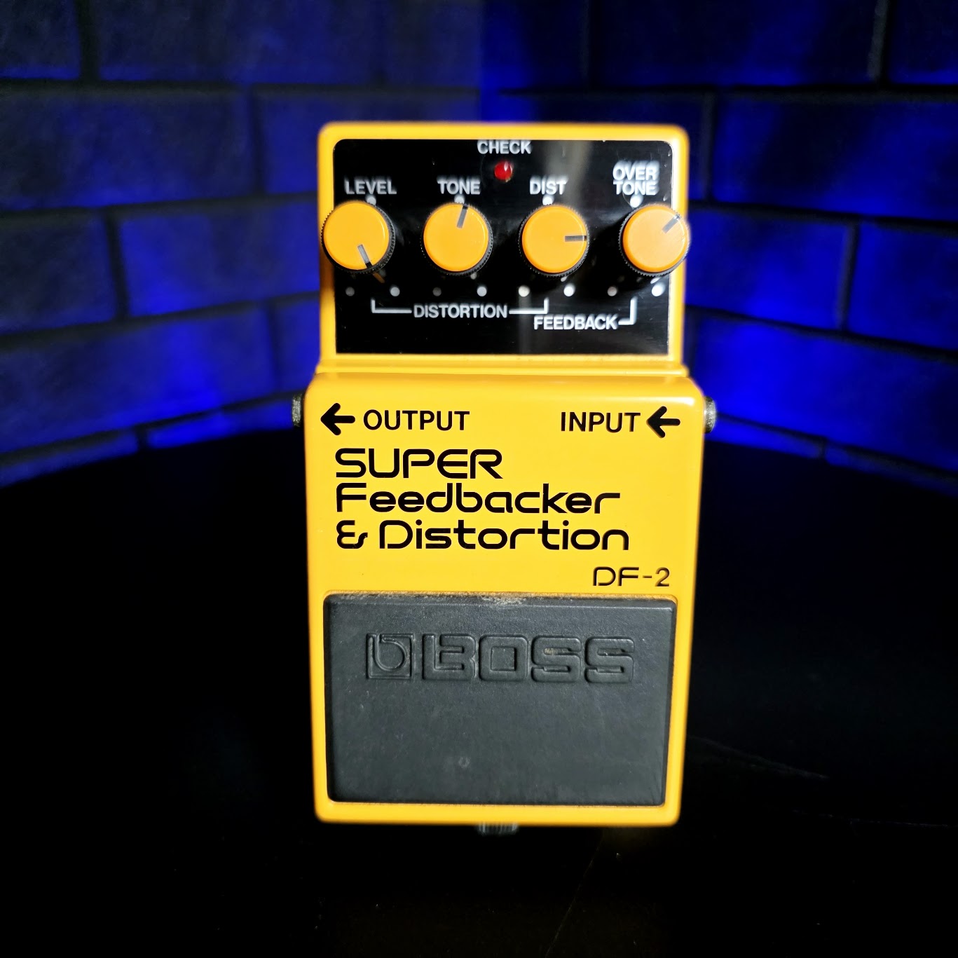 BOSS DF-2 SUPER FEEDBACK & DISTORTION JAPAN 80S GUITAR PEDAL