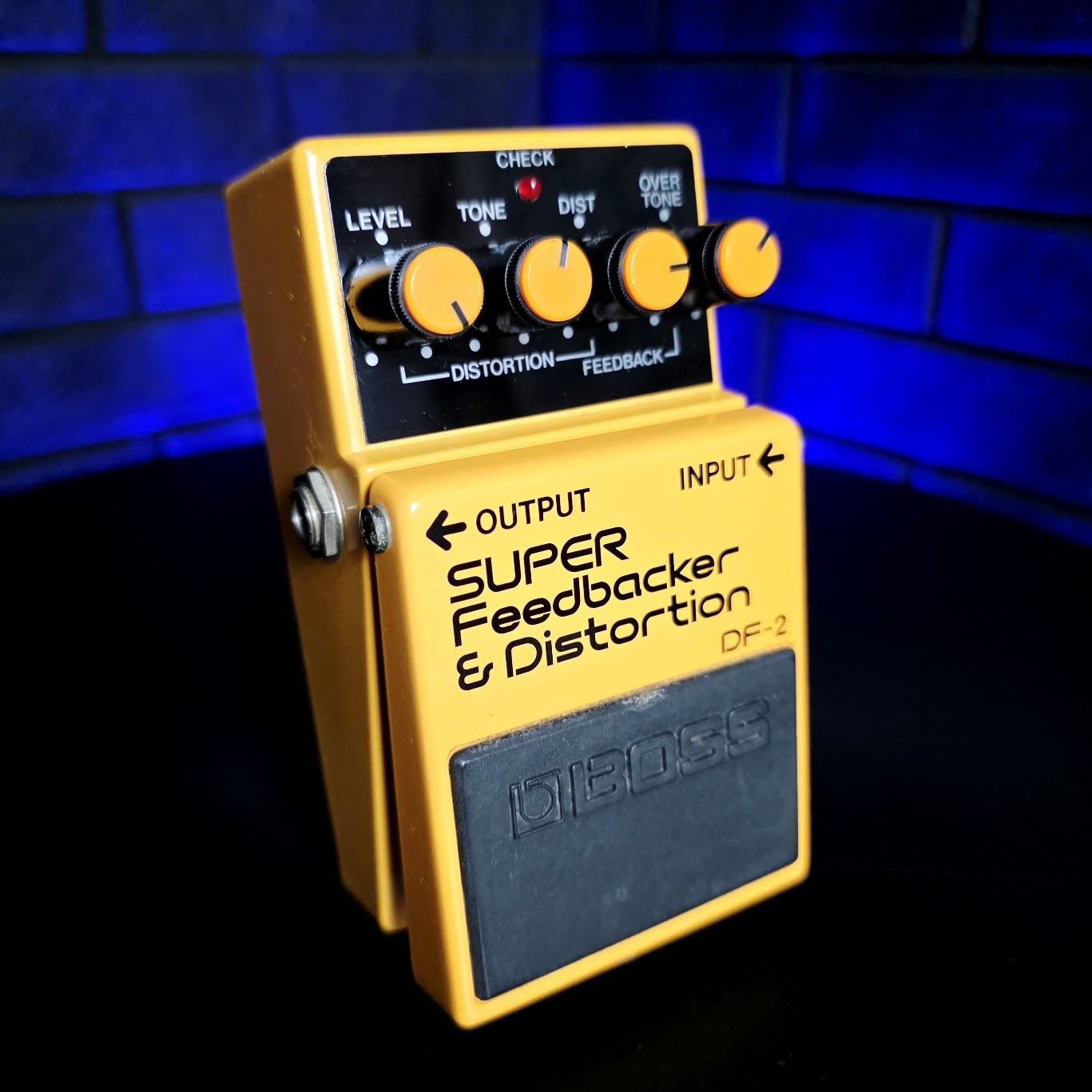 BOSS DF-2 SUPER FEEDBACK & DISTORTION JAPAN 80S GUITAR PEDAL