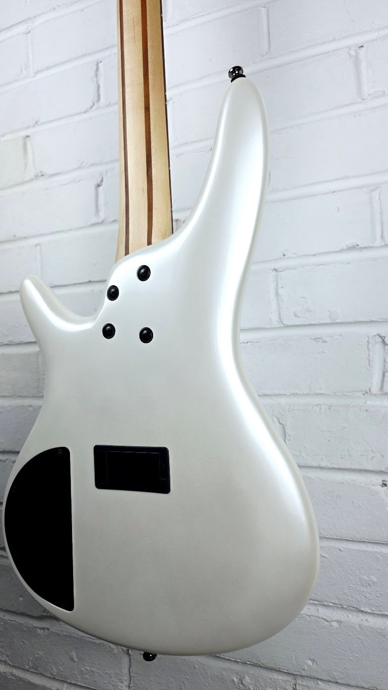 IBANEZ SR300E 4 STRING PEARL WHITE ACTIVE BASS
