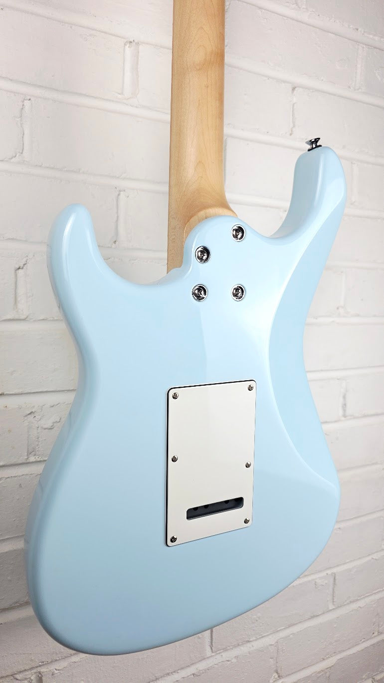 FRET KING CORONA LAGUNA BLUE ELECTRIC GUITAR + CASE