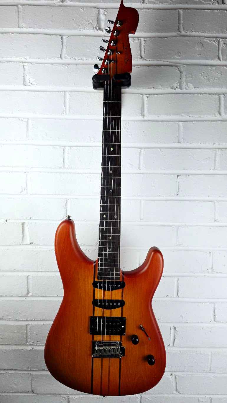 SPEAR THRU NECK STRATOCASTER ELECTRIC GUITAR