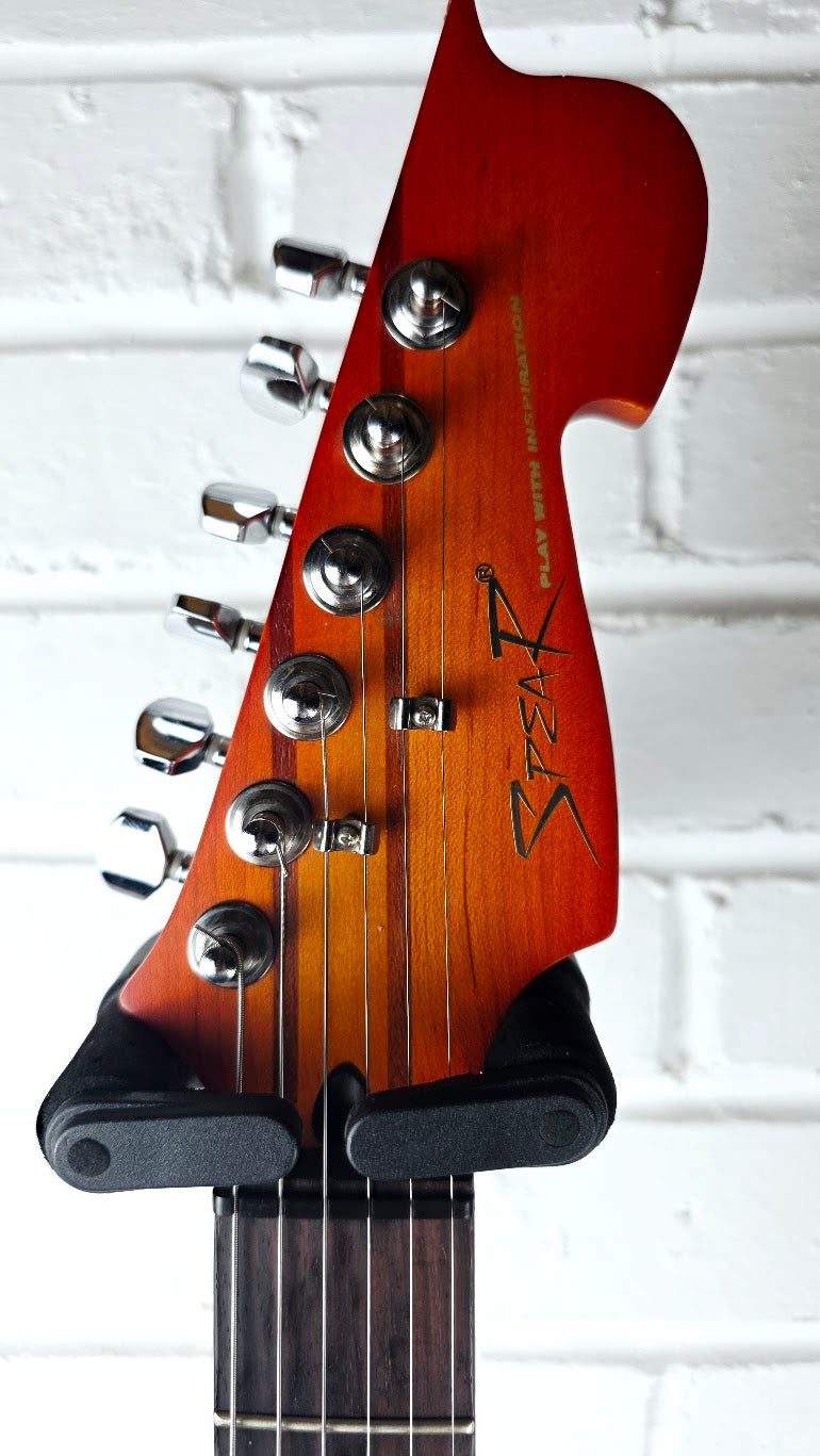 SPEAR THRU NECK STRATOCASTER ELECTRIC GUITAR