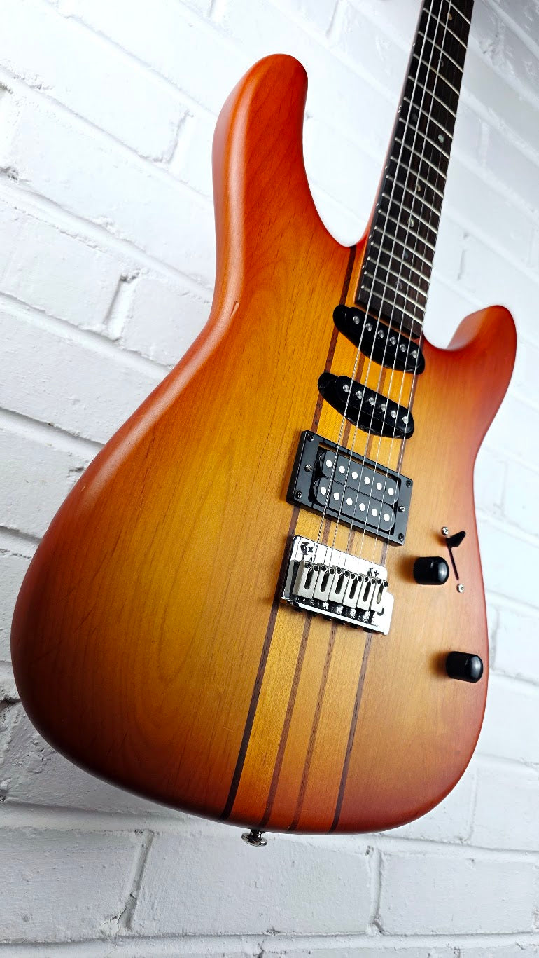 SPEAR THRU NECK STRATOCASTER ELECTRIC GUITAR