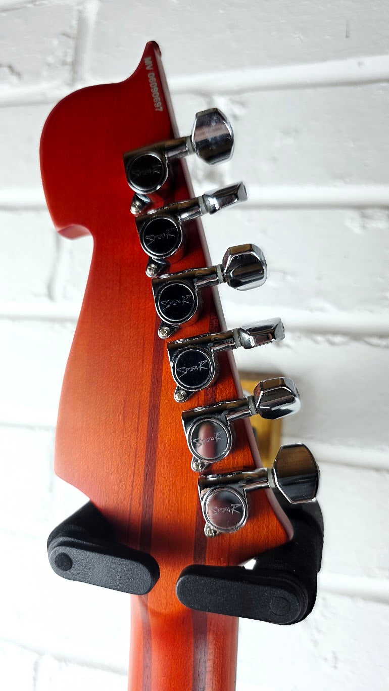 SPEAR THRU NECK STRATOCASTER ELECTRIC GUITAR