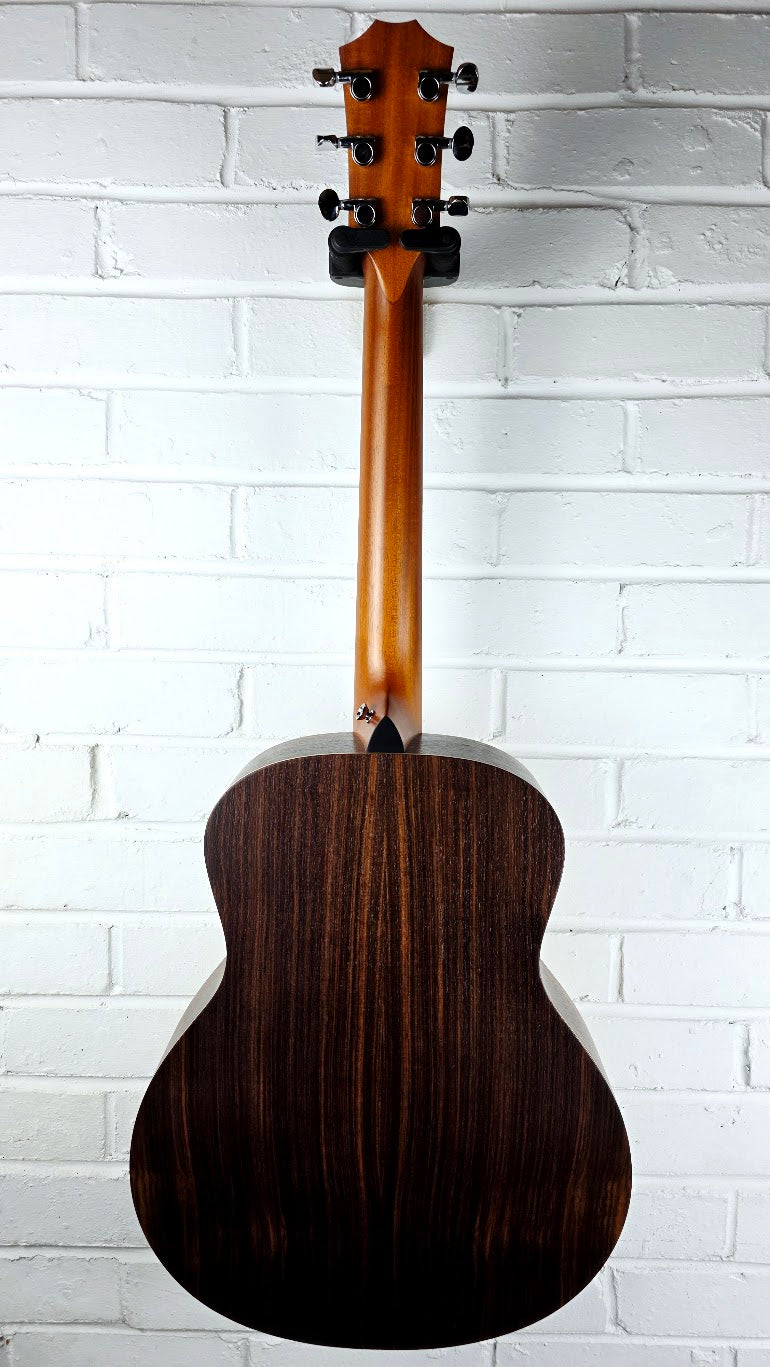 TAYLOR GS MINI E ROSEWOOD ELECTRO ACOUSTIC GUITAR + TAYLOR CASE